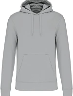 Kariban K 4027 Pánská eco-friendly mikina s kapucí 20.4027 snow grey