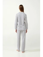 Pyžamo se zapínáním na knoflíky model 20516693 - Vamp