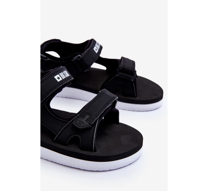 Dámské sportovní sandály na platformě Big Star model 21610834 Černé - Big Star Shoes Dámské sportovní sandály na platformě Big Star model 21610834 Černé - Big Star Shoes