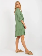 Šaty D73761M30214C khaki