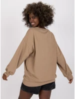 Dámská mikina EM BL U536/2.00 světle hnědá