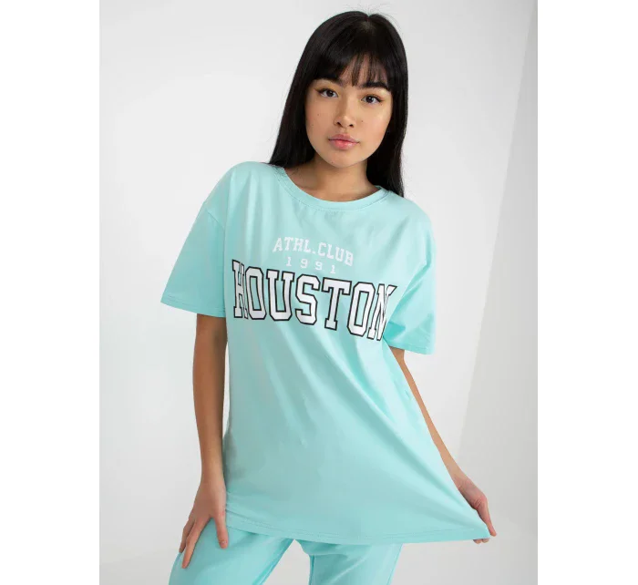 Dámské tričko EM TS 527 1.26X mentolová - FPrice