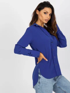 Dámská košile LK KS košile 508148 1.93P kobalt - FPrice