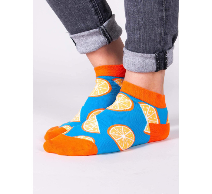 Yoclub Kotníkové vtipné bavlněné ponožky Vzory Barvy SKS-0086U-A100 Vícebarevné