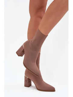 Boty na podpatku  model 217512 Step in style