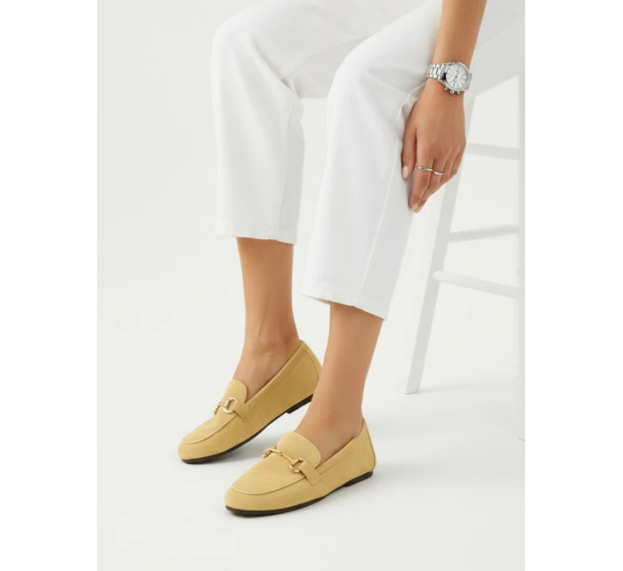 Dámské žluté boty FashionStreet ZY1360