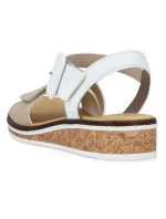 Pohodlné kombinované sandály Rieker W RKR678