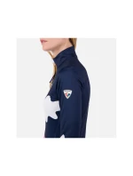 Rossignol T-shirt W Booster 1/2 Zip Top blue dámské