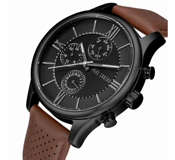 Pánské hodinky PAUL LORENS PL11652A6-1B2 + BOX Pánské hodinky PAUL LORENS PL11652A6-1B2 + BOX