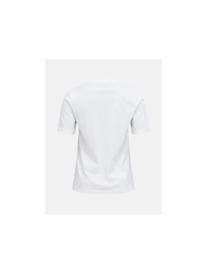 Dámské tričko PEAK PERFORMANCE W Original Small Logo Tee, bílá barva