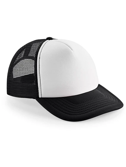 Beechfield B 645 5 panelová kšiltovka Vintage Trucker 53.0645 black/white Beechfield B 645 5 panelová kšiltovka Vintage Trucker 53.0645 black/white