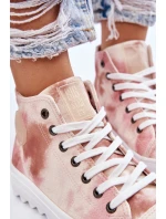 Dámské tenisky High Big Star model 21608963 - Big Star Shoes Dámské tenisky High Big Star model 21608963 - Big Star Shoes