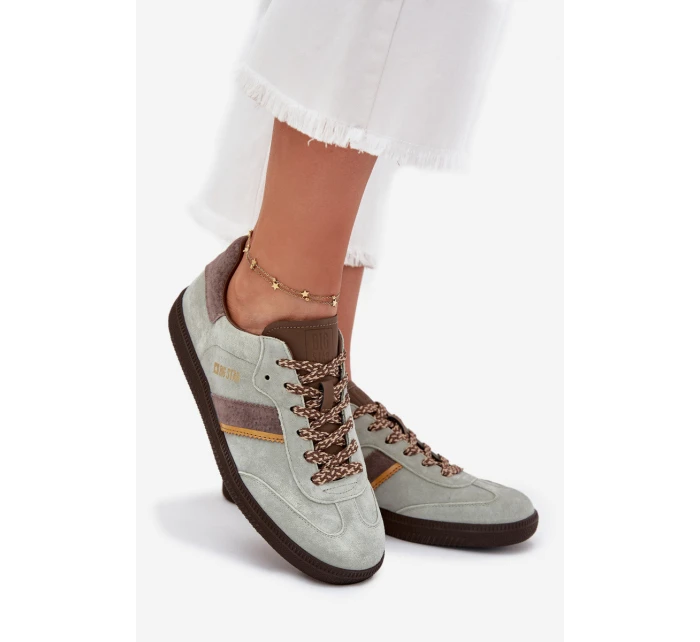 Dámské Nízké Sněhule Z Semiše Big Star SS274678 HI-POLY SYSTEM Mátové Dámské Nízké Sněhule Z Semiše Big Star SS274678 HI-POLY SYSTEM Mátové