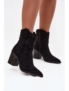 Boty na podpatku model 219243 Step in style