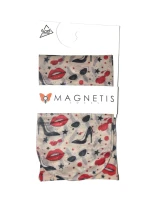 Dámské vzorované ponožky model 7465057 20 den - Magnetis