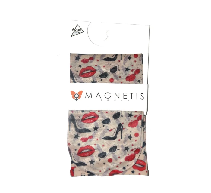 Dámské vzorované ponožky model 7465057 20 den - Magnetis