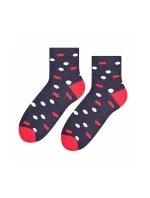 Vzorované netlačící ponožky Steven art.099 35-40