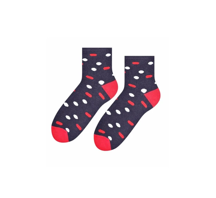 Vzorované netlačící ponožky Steven art.099 35-40