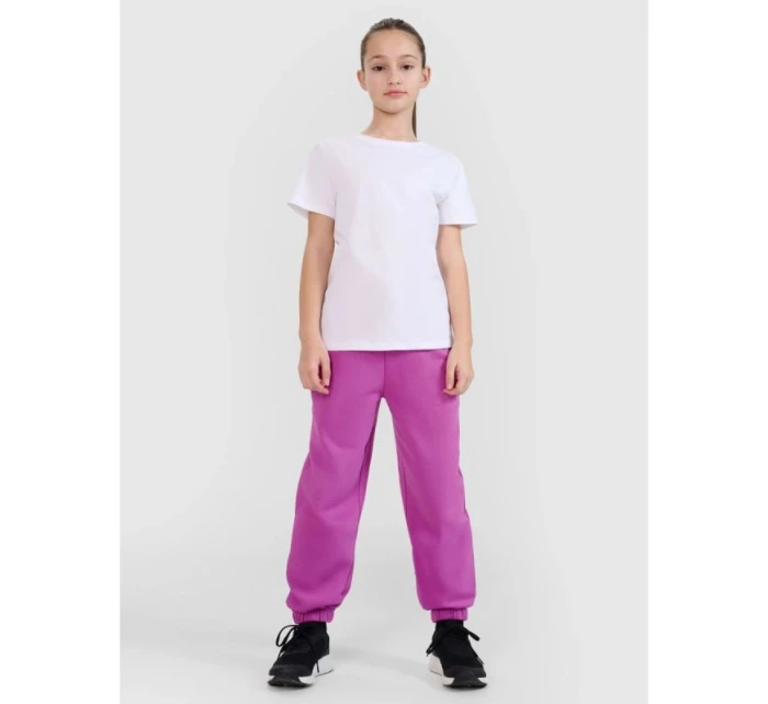 Dívčí hladké tričko model 21816622 - 4F Dívčí hladké tričko model 21816622 - 4F