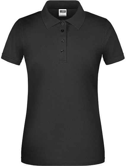 Daiber JN 873 Dámské pracovní bio piqué polo 02.0873 black Daiber JN 873 Dámské pracovní bio piqué polo 02.0873 black