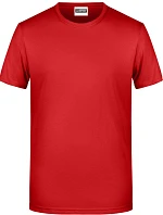 Daiber 8008 Pánské tričko z bio bavlny 02.8008 red