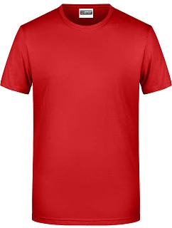 8008 Pánské tričko z bio bavlny model 22438030 red - Daiber