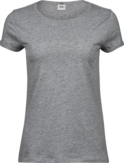 Tee Jays TJ 5063 Dámské tričko s rolovatelnými rukávy 18.5063 heather grey Tee Jays TJ 5063 Dámské tričko s rolovatelnými rukávy 18.5063 heather grey