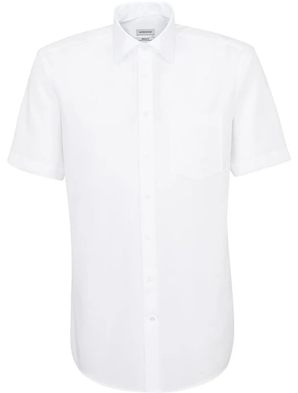 Seidensticker Shirt Regular SSL Košile s krátkým rukávem 78.3001 white Seidensticker Shirt Regular SSL Košile s krátkým rukávem 78.3001 white