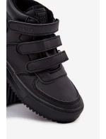 Zateplené boty sneakers pro děti na suchý zip Big Star model 21706387 Černé - Big Star Shoes