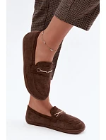 Barefoot se Zlatým Detalem Hnědé model 22359940 - Boto Barefoot se Zlatým Detalem Hnědé model 22359940 - Boto