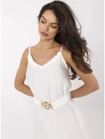 Sukienka MI SK model 21133016 ecru - FPrice Sukienka MI SK model 21133016 ecru - FPrice