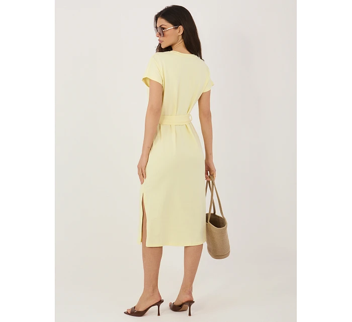 Sukienka RV SK model 22076853 jasny żółty - FPrice