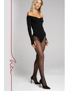 SIGNATURE LINE 02 - Vzorované punčocháče 15DEN