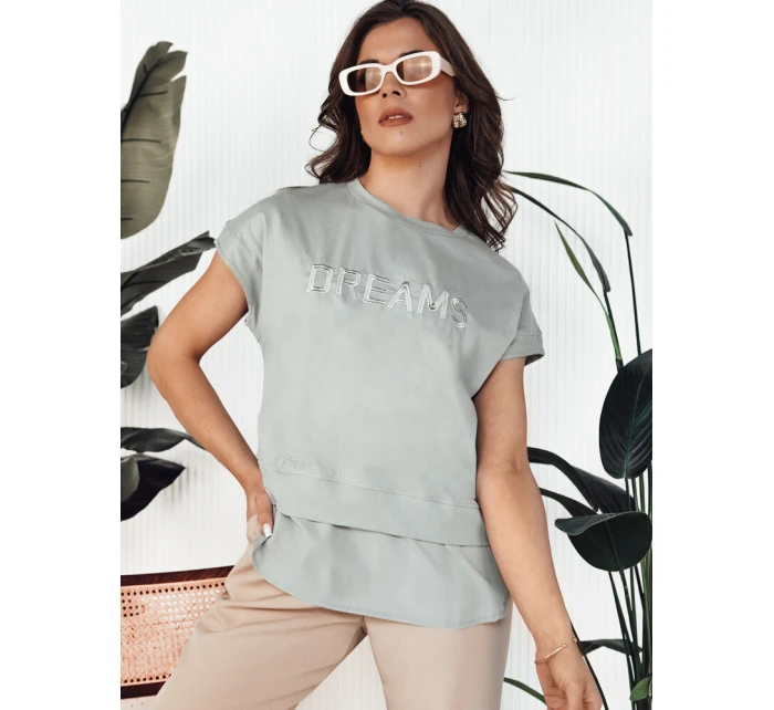 Dámské tričko DREAMY mint FashionStreet RY2546