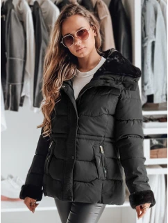 WINTERGIRL dámská prošívaná bunda černá FashionStreet TY4933