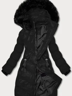 KURTKA ZIMOWA DAMSKA Z  CZARNA model 21244816 - J.STYLE