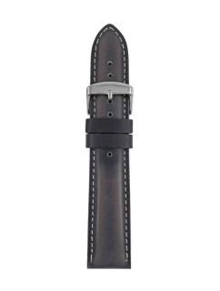 Kožený řemínek Iron Annie tmavě modrý, 22 mm