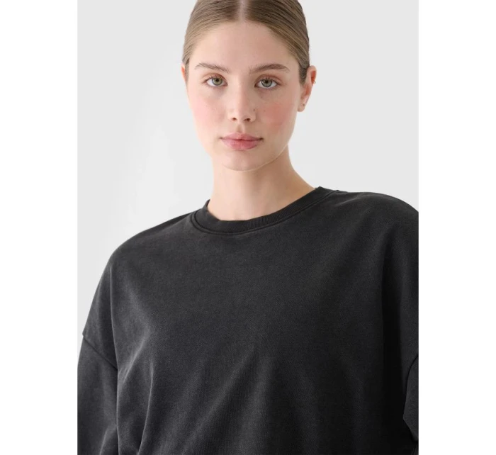 Dámská mikina bez kapuce 4F 4FRSS24TSWSF2032-20S Dámská mikina bez kapuce 4F 4FRSS24TSWSF2032-20S