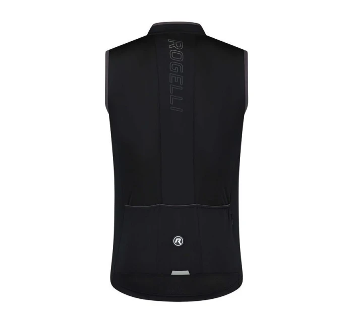 Rogelli ESSENTIAL bez rukávů černá XL