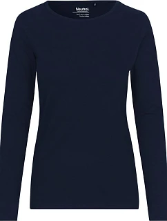 Neutral O 81050 Dámské tričko s dlouhým rukávem 77.8150 navy