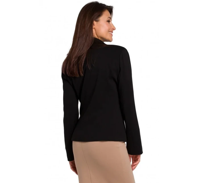 S154 Sako s jedním knoflíkem - černé