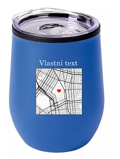 Personalizovaný termohrnek "BOWL" s mapou