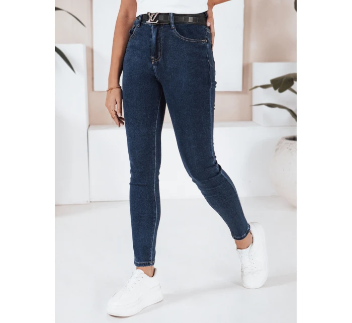 Dámské skinny džíny tmavě modré FashionStreet UY2772