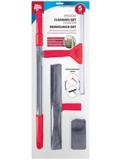 DIRT DEVIL Čistič oken a zrcadel 5 v 1 s teleskopickou rukojetí