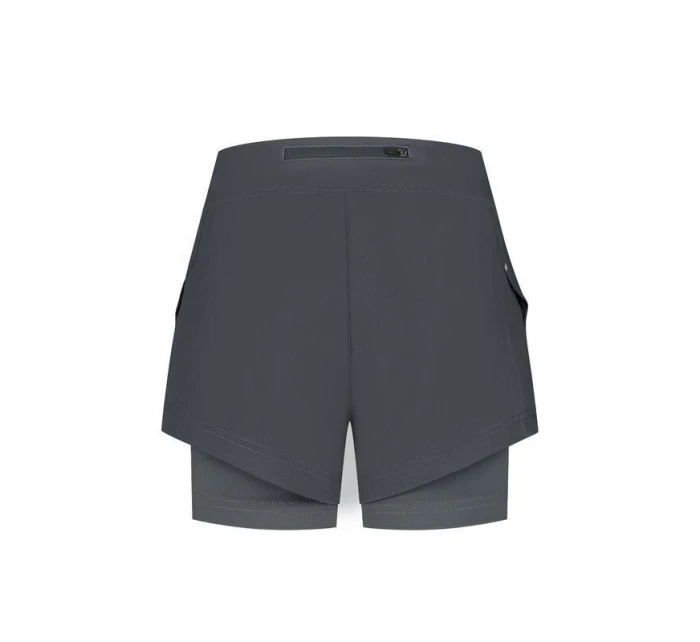 Rogelli dámské šortky 2v1 ESSENTIAL šedá L