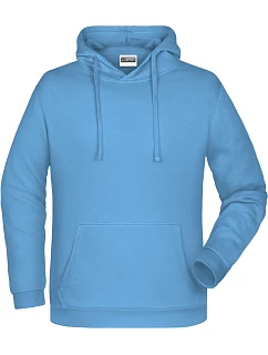 Daiber JN 796 Pánská mikina s kapucí 02.0796 sky blue