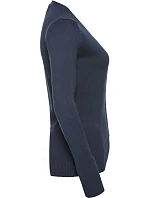 Dámský pletený cardigan s výstřihem do V 11. french navy model 22475062 - Russell Athletic Dámský pletený cardigan s výstřihem do V 11. french navy model 22475062 - Russell Athletic