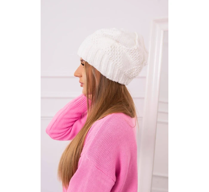 Dámská čepice Danuta K331 bílá Dámská čepice Danuta K331 bílá