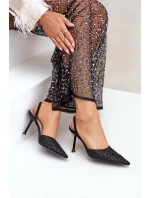 Lodičky S Ozdobené Černé model 21681088 - Boto Lodičky S Ozdobené Černé model 21681088 - Boto