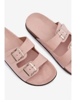 Dámské žabky Světle růžové model 21908455 - Boto